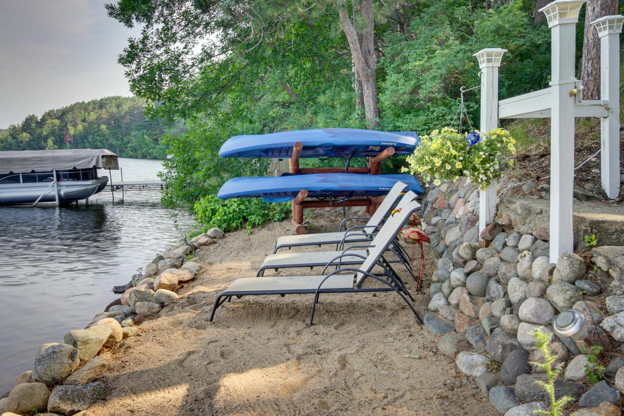 Cozy Minnesota Cabin Stay With Sibley Lake Access! Pequot Lakes Eksteriør bilde